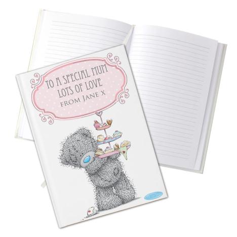 Personalised Me To You Bear Cupcake Hard Back A5 Notebook £13.99
